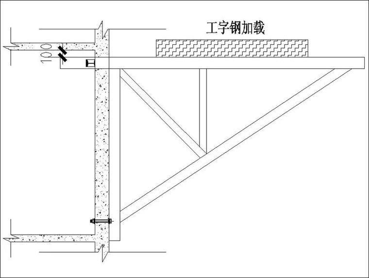 高空大跨度懸挑連廊施工工法_5 高空大跨度懸挑連廊施工工法_5